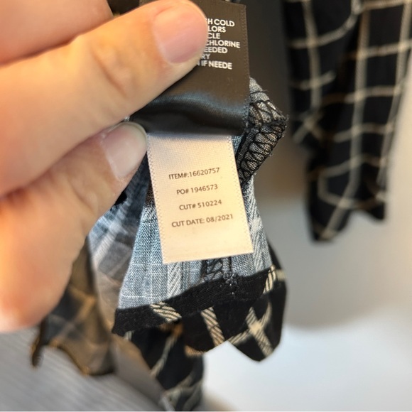 NWT Torrid Emma Babydoll Rayon Slub Lace Trim Tunic Top Size 3 - Picture 7 of 7